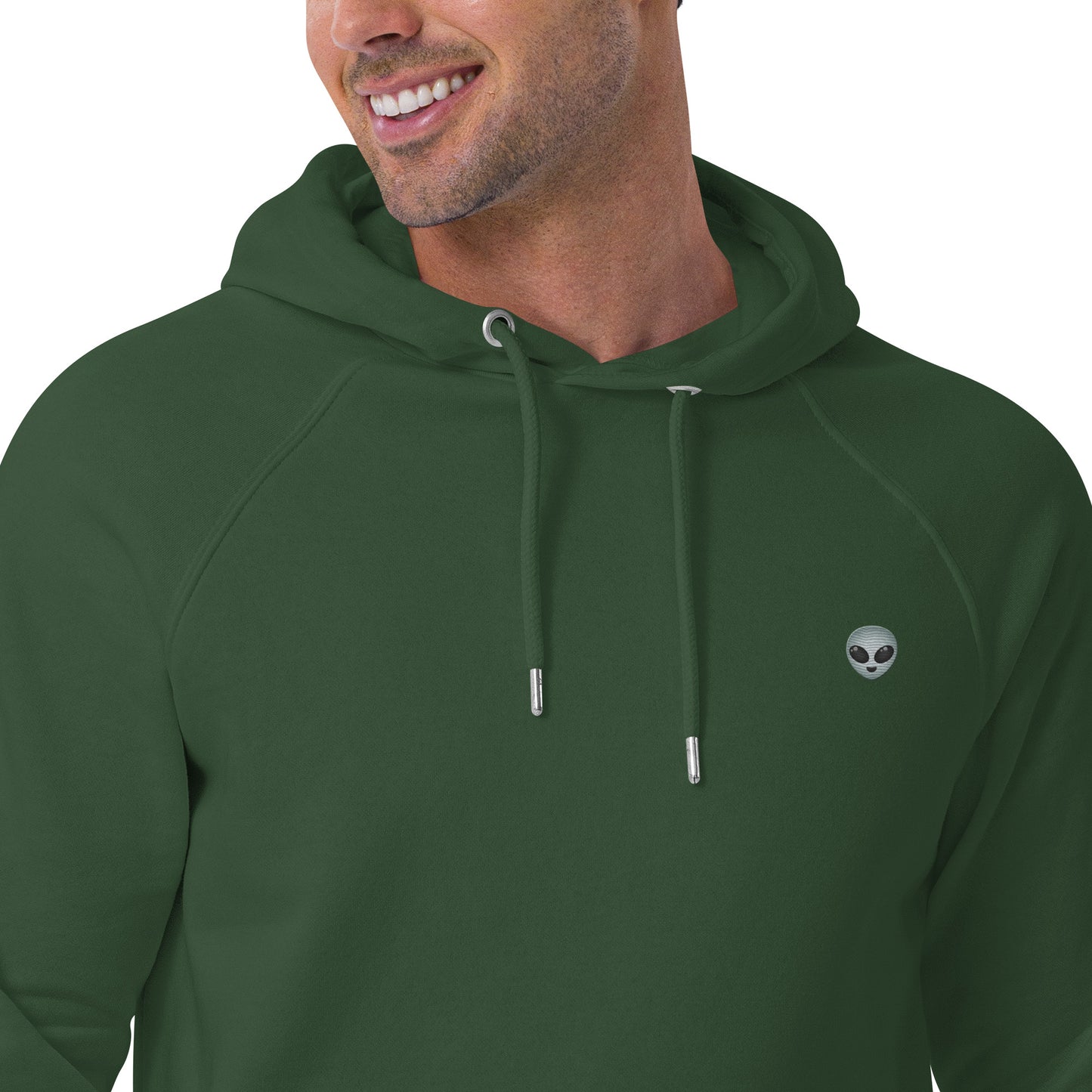 small alien design unisex hoodie